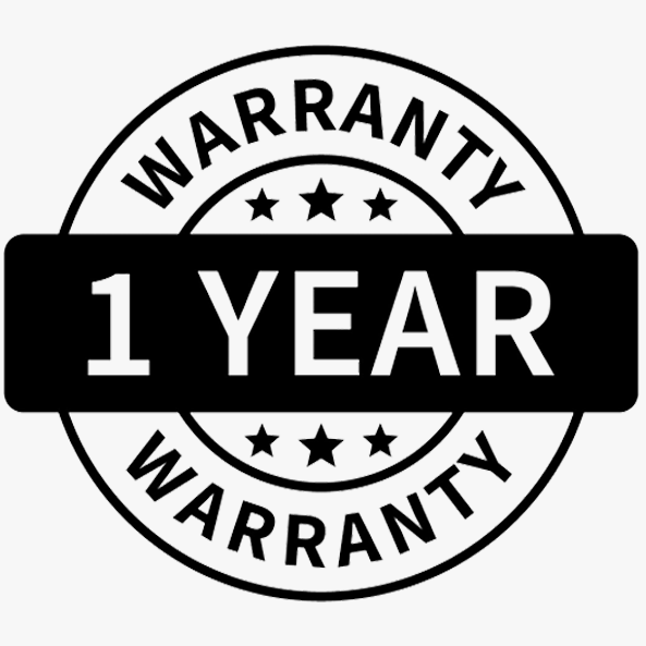 1 Year Warranty